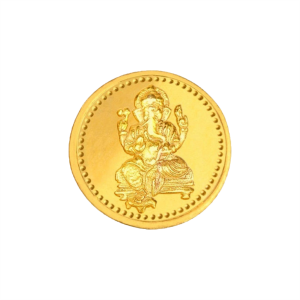 Divine Vinayagar 22k Gold Coin